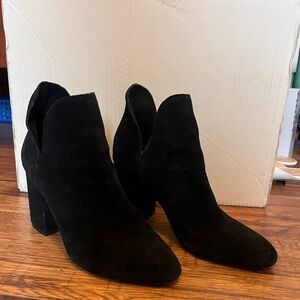 Steve Madden Black Ankle Booties